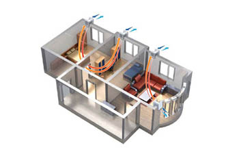 Le caratteristiche costruttive di Residenza Ferraris - ventilazione meccanica controllata